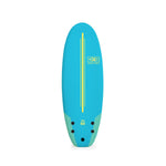 Ocean & Earth 4'8" Bug Twin Fin Soft Surfboard Blue - Bob Gnarly Surf