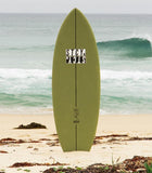 Ocean & Earth 5'4 Dakoda Epoxy Softboard Stacey Bullet Olive - Bob Gnarly Surf