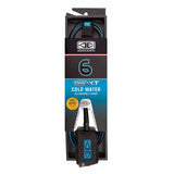 Ocean & Earth 6’0 One-Xt Cold Water Comp Leash – Black Blue - Bob Gnarly Surf