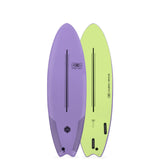 Ocean & Earth 6'6 Ezi Rider Softboard Purple - Bob Gnarly Surf