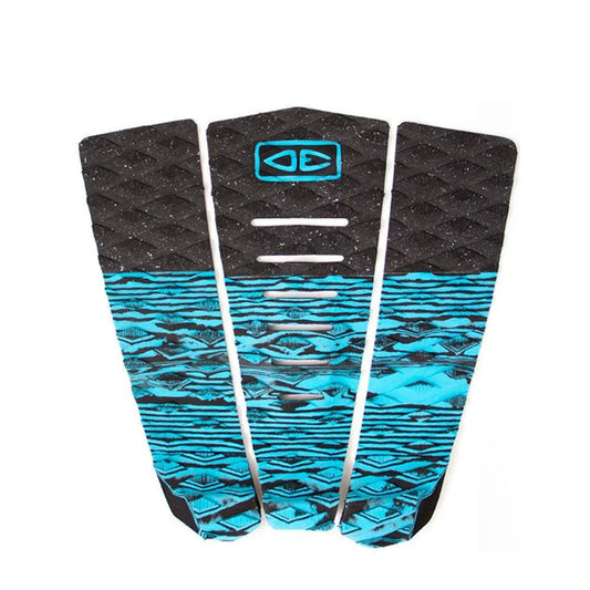 Ocean & Earth Blazed Three Piece Surfboard Tail Pad Blue Surfing Tail Pads Ocean & Earth Blue