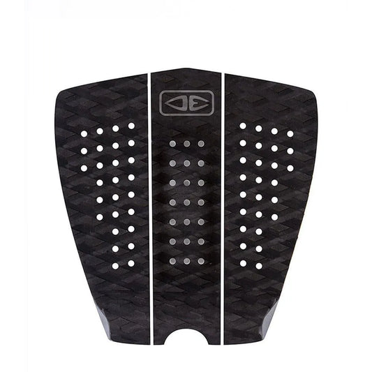 Ocean & Earth Fat Boy 3 Piece Traction Surfboard Tail Pad Black Surfing Tail Pads Ocean & Earth Black
