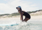 Ocean & Earth Ladies Bingin Soft Peak Surf Hat Aqua - Bob Gnarly Surf