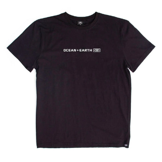 Ocean & Earth Mens Priority Tee Dirty Black - Bob Gnarly Surf
