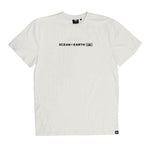 Ocean & Earth Mens Priority Tee Dirty White - Bob Gnarly Surf