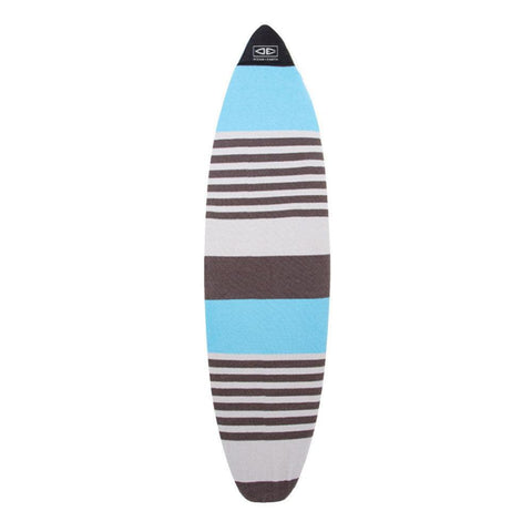 Ocean And Earth Shortboard Sox Stretch Board Cover Blue - Bob Gnarly Surf