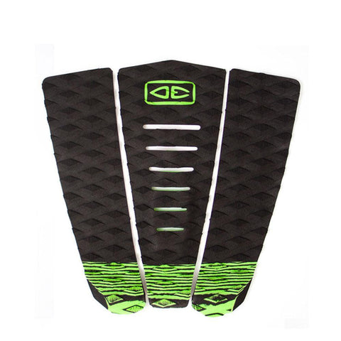 Ocean & Earth Simple Jack 3 Piece Tail Traction Pad Lime - Bob Gnarly Surf
