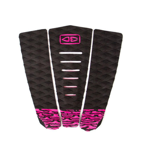 Ocean & Earth Simple Jack 3 Piece Tail Traction Pad Pink - Bob Gnarly Surf
