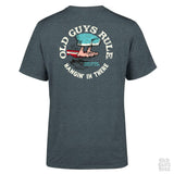 Old Guys Rule 'D.P.L.C.' T-Shirt Dark Heather - Bob Gnarly Surf