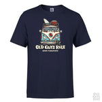 Old Guys Rule 'Good Vibes III' T-Shirt Navy - Bob Gnarly Surf