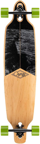 Osprey 39" Twin Tip Longboard Complete Skateboard - Cavity - Bob Gnarly Surf