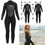 Osprey Origin Womens 5/4 Wetsuit Black - Bob Gnarly Surf