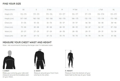 Osprey Origin Womens 5/4 Wetsuit Black - Bob Gnarly Surf