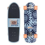 Quiksilver Floral Skateboard Dark Purple - Bob Gnarly Surf