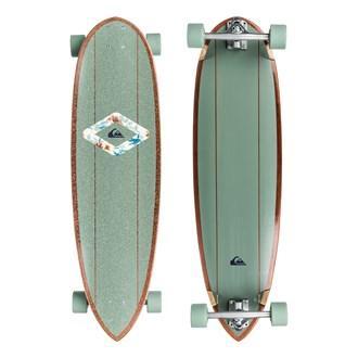 Quiksilver Tropiflow Skateboard - Dark Grey - Bob Gnarly Surf
