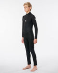 Rip Curl 4/3 Junior Freelite Back Zip Wetsuit Steamer - Bob Gnarly Surf