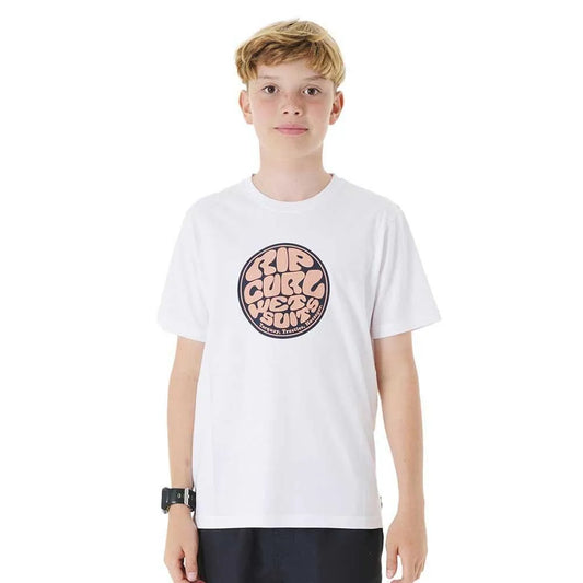 Rip Curl Filgree Short Sleeve Tee Shirt White - Bob Gnarly Surf