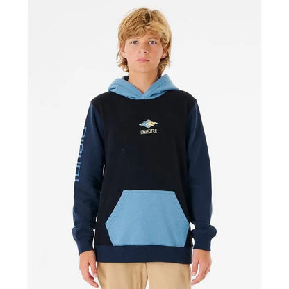 Rip Curl Tube Heads Block Hood Boys Hoody - Bob Gnarly Surf
