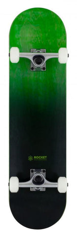 Rocket Skateboards 31" Complete Double Dip Green 8" - Bob Gnarly Surf