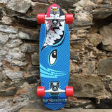 SmoothStar 30" Barracuda Blue Surfskate - Bob Gnarly Surf