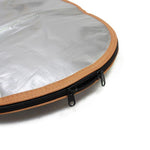 Sola 7'6" Mini Mal 6mm Board Bag Khaki Silver - Bob Gnarly Surf