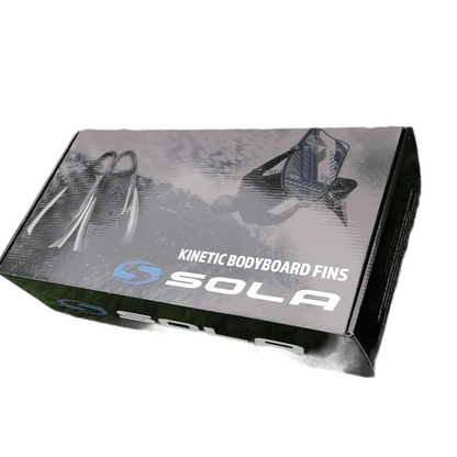 Sola Kinetic Bodyboard Fins - Bob Gnarly Surf