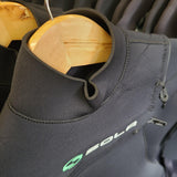 Sola Nova Womens 5/4mm Chest Zip Wetsuit Black - Bob Gnarly Surf