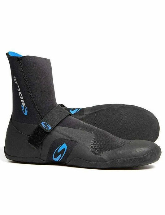 Sola Power 5mm Round Toe Titanium Wetsuit Boots - Bob Gnarly Surf