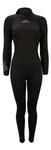 Sola Star Womens 5/4mm Back Zip Wetsuit Black - Bob Gnarly Surf
