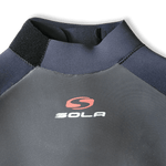 Sola Star Womens 5/4mm Back Zip Wetsuit Black - Bob Gnarly Surf