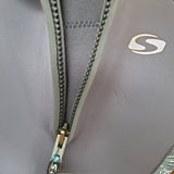 Sola Star Womens 5/4mm Back Zip Wetsuit Black / Peach - Bob Gnarly Surf