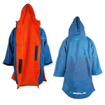 Sola Waterproof Changing Robe Coat Blue/Orange - Bob Gnarly Surf