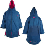 Sola Waterproof Changing Robe Coat Blue/Pink - Bob Gnarly Surf