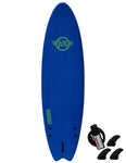 Surfworx Banshee Hybrid Soft Surfboard 7ft 0 - Navy - Bob Gnarly Surf