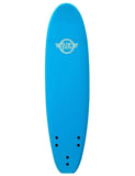 Surfworx Base Mini Mal soft surfboard 7ft 0 Azure Blue - Bob Gnarly Surf