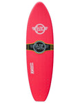 Surfworx Hellcat Mini Mal soft surfboard 6ft 0 - Red - Bob Gnarly Surf