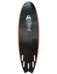 Surfworx Pro-Line Code Hybrid Soft Surfboard 6ft 4 - Orange - Bob Gnarly Surf