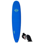 Surfworx Ribeye Mini Mal soft surfboard 9ft 0 - Navy - Bob Gnarly Surf