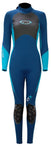 TWF XT3 Ladies 3mm Full Length Wetsuit Blue - Bob Gnarly Surf