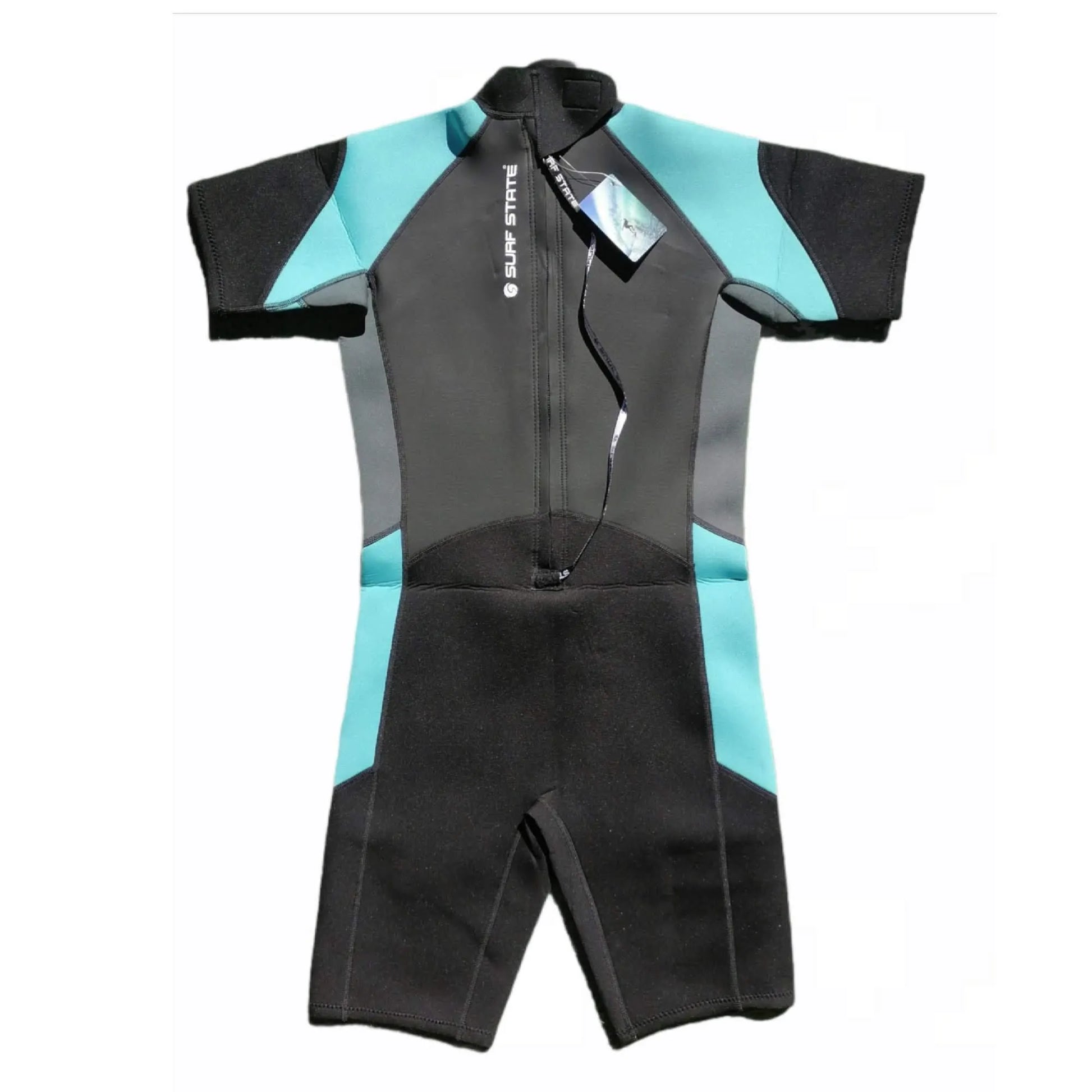 Unisex Adult 2mm Summer Shorty Wetsuits Wetsuit Surf State