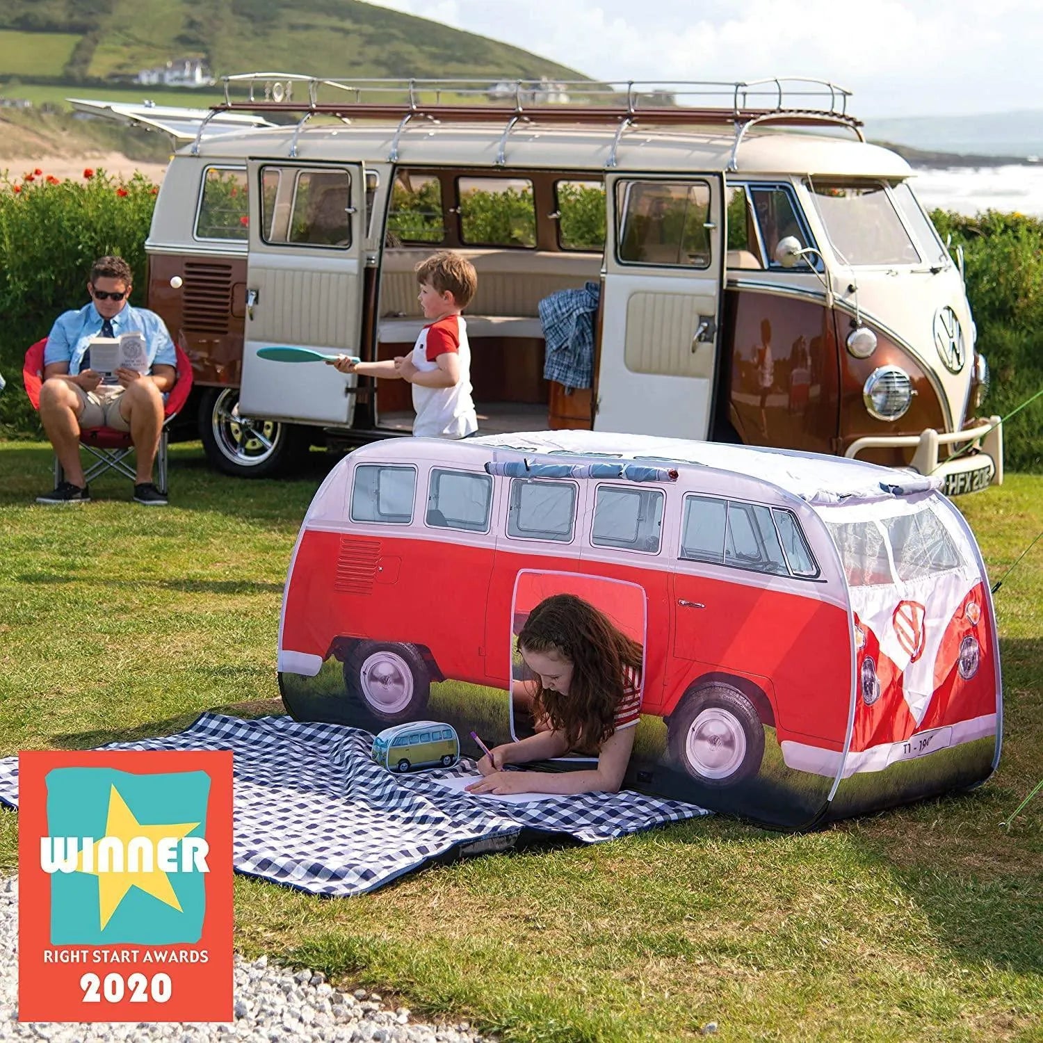 vw campervan tent VW Volkswagen CamperVan Kids Pop Up Tent