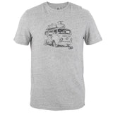 VW Mens Kunal T-Shirt Grey - Bob Gnarly Surf