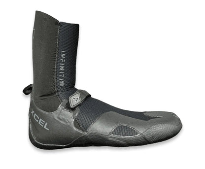 Xcel 8mm Infiniti Round Toe Wetsuit Boots Black - Bob Gnarly Surf